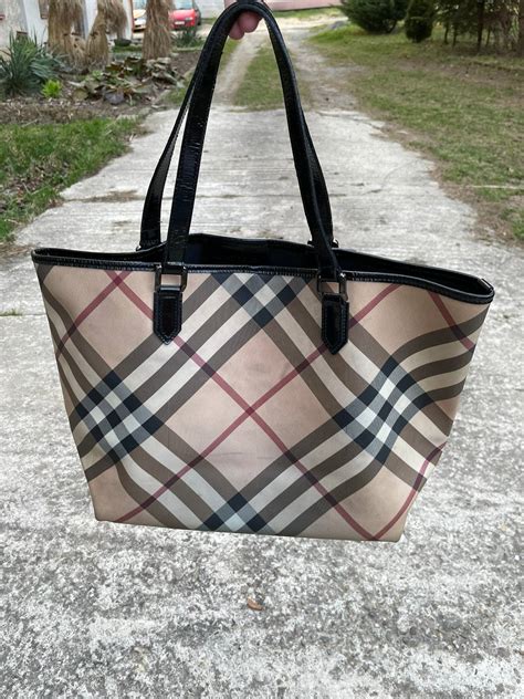 bauletto burberry nuovo check|Burberry Super Nova Check Top Handle Bag .